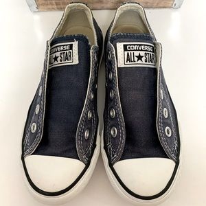 Converse Allstars Blue Denim Sneakers